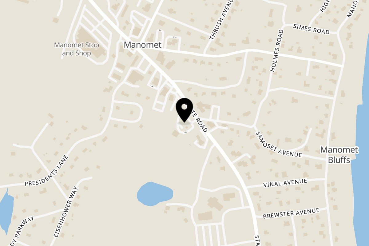 Map showing the location of Cancun Express on 761 State Rd in Plymouth